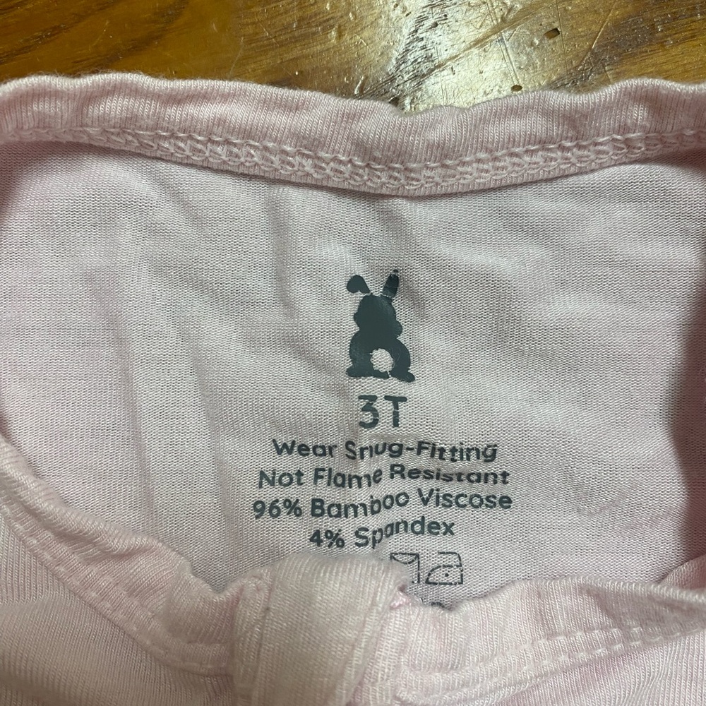 Kids Pink Pajamas - Picture 3 of 4